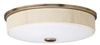 Flush Mounts-Drum Shades - 345375 - Light Center (The)