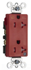 Duplex/Single Receptacle - TRIG26362-HGRED - Thomas & Betts Corporation
