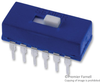 Switch, Slide, 4Pdt, 300Ma, 125V, Though Hole; Contact Configuration Multicomp Pro - 11M0399 - Newark, An Avnet Company