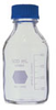 KC14395-500 - KimCote Safety-Coated Media Bottle, Polypropylene Cap, 500 mL, 4/Cs -- GO-34523-19