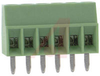 Block, Terminal; 6 A; 63 V; 2.54 mm; 26to 20 AWG; 6; Screw; Soldering; 1.5 kV - 70054339 - Allied Electronics, Inc.