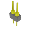 Headers, Specialty Pin - 612-HTS-102-G-A-ND - DigiKey