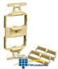 Suttle SpeedStar 4-Port Mounting Frame for Duplex.. - STAR1064M - TelephoneStuff.com