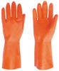 Red Steer 707 Orange Small Latex Full Fingered Work & General Purpose Gloves - Uncoated - 13 in Length - 046065-07071 - 046065-07071 - R. S. Hughes Company, Inc.