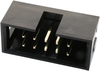 Conn, Header, R/a, 8Pos, 2Row, 2.54Mm; Connector Systems Multicomp Pro - 50AC5370 - Newark, An Avnet Company