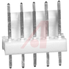 Header, Friction Lock; MTA-100; 5; 250 VAC; Polyester; Tin; Copper Alloy; Tin - 70083645 - Allied Electronics, Inc.
