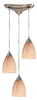 527-3SY Mini Pendants-3 Light Cluster - 418700 - Capital Lighting, Inc.