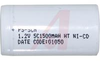 Battery; 1.65 In. (Max.) H x 0.87 In. Dia (Max.); Rechargeable; 1.2 V; 1500 mA - 70115584 - Allied Electronics, Inc.