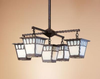 SCH-7/4-1WO-MB Mid. Chandeliers-Glass Down - 475432 - Capital Lighting, Inc.