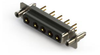 Combo D-Sub Conn, Rcpt, Db-5W5, Th; Product Range Edac - 54AJ4835 - Newark, An Avnet Company