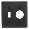 Standard Wall Plate - NP17BK - Hubbell Incorporated