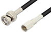 FME Plug to BNC Male Cable 60 Inch Length Using RG58 Coax - PE35959-60 - Pasternack