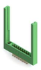 Card Edge Conn, Dual Side, 16Pos, Lug; Card Edge Connector Type Edac - 86AH2415 - Newark, An Avnet Company