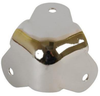 Three Leg Nickel Metal Cabinet Corner Protector; Accessory Type Penn Elcom - 56T0561 - Newark, An Avnet Company