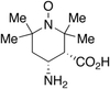 (3R,4R)-4-Amino-1-oxyl-2,2,6,6-tetramethylpiperidine-3-car.. -- A618875 - Image