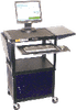 Adj. Computer Workstation & Presentation Center - AVJ42KBCDL - Visual Sound, Inc.