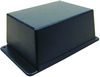 Enclosure, Wall Mount, Plastic, Black; Enclosure Type Serpac - 10R1291 - Newark, An Avnet Company