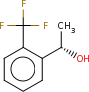 (S)-1-[2-(Trifluoromethyl)phenyl]ethanol -- 2802-3-S2 - Image