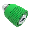 Captive Screw, M5 X 0.8, Floating, TORX®/Slot Combination, Knurled Green Knob - 4C-TS-M5-3T2-K014 - Southco