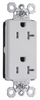 Duplex/Single Receptacle - PTTR26362-W - Selecta Products