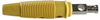 Conn, Banana, Plug, 30A, Solder, Yel; Gender Hirschmann Test And Measurement - 24M0838 - Newark, An Avnet Company