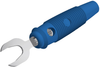 Conn, Banana, Plug, 30A, Solder, Blu; Gender Hirschmann Test And Measurement - 71AC1606 - Newark, An Avnet Company