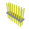 Headers, Male Pins - 612-MTLW-108-09-G-D-400-ND - DigiKey
