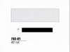 3M Scotchcal 70301 White Striping Automotive Tape - 1/4 in Width x 40 ft Length - 2 mil Thick - 051141-70301 - R. S. Hughes Company, Inc.