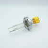 Thermocouple Feedthrough, Type K, 4 Pairs, Miniature Connectors, 2.75 Conflat Flange - A0462-1-CF - MPF Products, INC.