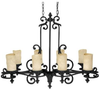 3268WI-125 Island/Pool Table-Pillar Candle - 730585 - Capital Lighting, Inc.