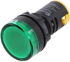 Panel Mount Indicator, Led, 22Mm, Green, 230V; Led Color Multicomp - 33R0927 - Newark, An Avnet Company