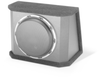 Enclosed Subwoofer System with Single 10W6v2-D4 Subwoofer Driver, Black Carpet / Black Vinyl (600 W, 2 &Icirc;&copy;) - Sealed Enclosure -- CVS110RG-W6v2 - Image