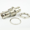 Bulkhead BNC Female (Jack) to BNC Female (Jack) Adapter, Nickel Plated Brass Body, High Temp, 1.2 VSWR - SM3424 - Fairview Microwave Inc.