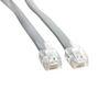 Ethernet Cable, Rj12 Plug-Plug, 2Ft, Gry; Lan Category Amphenol Cables On Demand - 54AC9254 - Newark, An Avnet Company