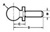 SHORT SHANK TOOLING BALL-.5000 - 10804 - Flexbar Machine Corporation