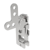 Rotary Push-to-Close Latch, Small Size, Single Stage, 2-Point Lever, 1/4-20 Thread, Stainless Steel, Passivate - R4-10-21-301-20 - Southco