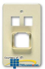 Allen Tel Versatap Modular Face Plate with IBM Port - AT39 - TelephoneStuff.com