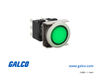 IDEC Pushbutton Illuminated - LB6ML-M1T23VG - Galco Industrial Electronics