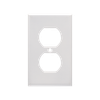 1-Gang Duplex Wall Plates, Metal Standard Size Textured Finish - 21SWS - Suzhou Ele Mfg Co., Ltd.