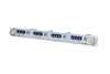 Splitter Panel, 4 x 4-Way, 10 - 40 GHz, 1U, 2.92 mm -- ZT-351