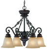 25224-MB Mid. Chandeliers-Glass Down - 692358 - Capital Lighting, Inc.