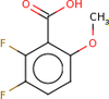 2,3-Difluoro-6-methoxybenzoic acid -- 2621-3-X5 - Image