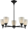 10155/5DR-SW Mid. Chandeliers-Glass Up - 691110 - Capital Lighting, Inc.