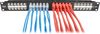 7FT Blue CAT6 Slim 28AWG Patch Cable 250MHz UTP CM Snagless - C6PC28-BL-07 - Black Box
