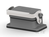 Rectangular Connector Hoods & Bases - T2120100220-000 - TE Connectivity