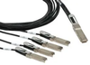 Computer Cable, Qsfp+Plug, 3.28Ft, Blk; Connector Type A Te Connectivity -- 46AC2396 - Image