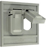 Receptacle Wallplates - 4986-GY - Leviton Manufacturing