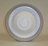 75mm GREY G/T SMOOTH WHITE DISC CT. + FITTINGS -- ATV8595 - Image