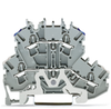 Double-deck terminal block - Shield terminal block - Through terminal block - 2002-2218 - WAGO