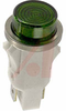 Indicator, Pnl-Mnt;Neon;Green;0.500 In.;105-125VAC;High Hat;0.187 Terminals - 70130180 - Allied Electronics, Inc.